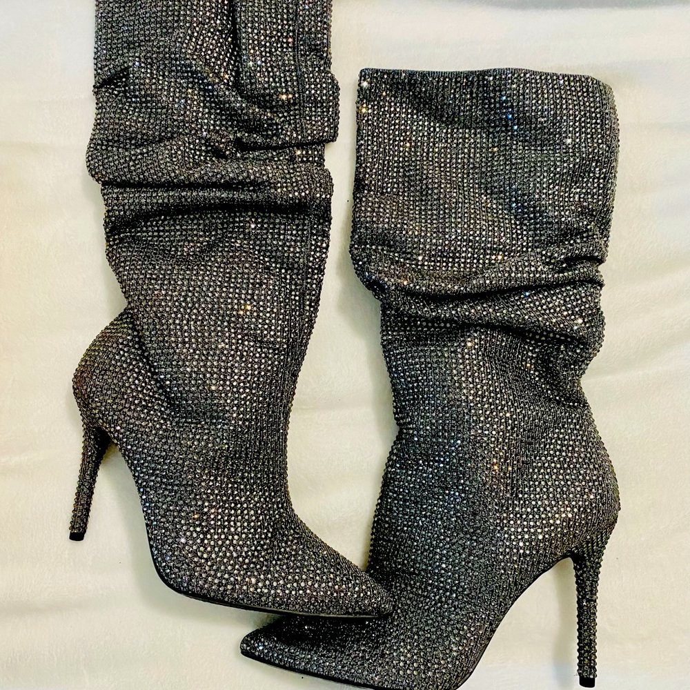 Sparkly boots